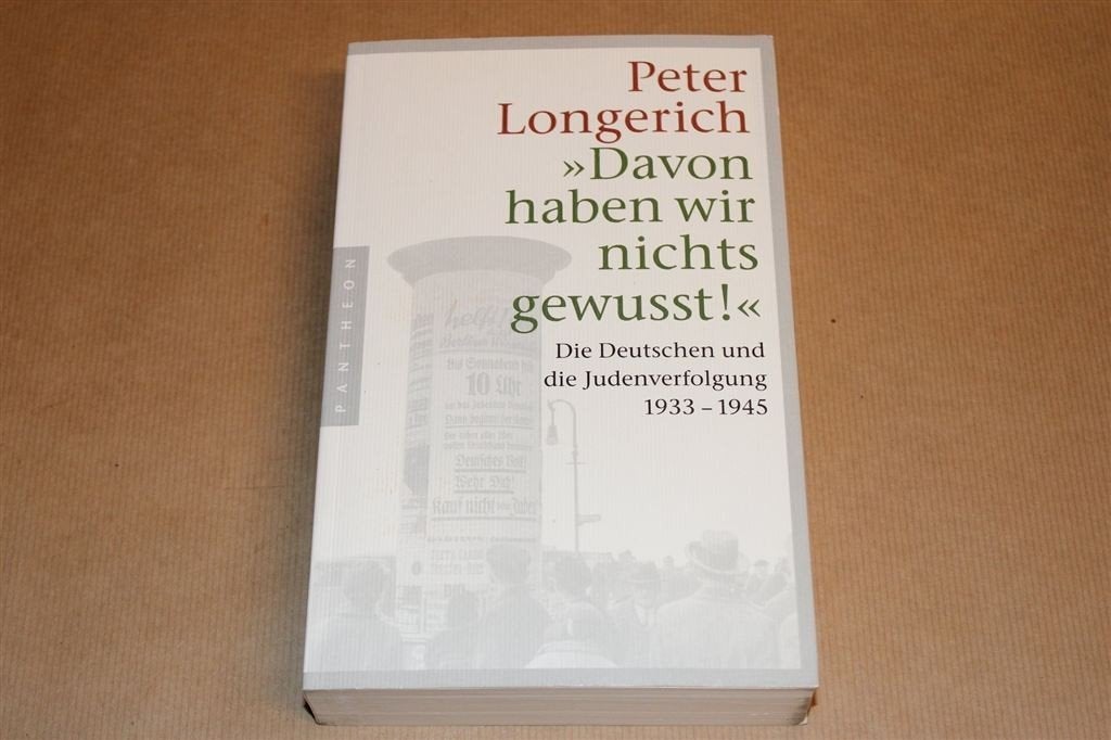Jodenvervolging [1933-1945] — Wat Wisten de Duitsers?, Boeken, Ophalen of Verzenden, Tweede Wereldoorlog, Gelezen, Overige onderwerpen