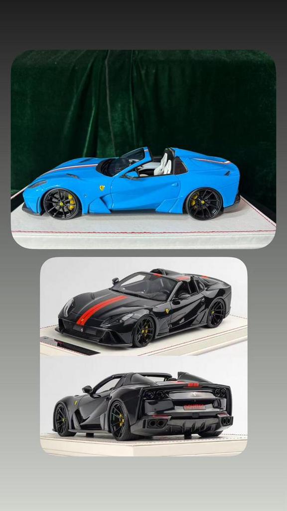 Ferrari 812 GTS Novitec Runner 1:18 NIEUW ! C4F, Hobby en Vrije tijd, Modelauto's | 1:18, Overige merken, ., Nieuw, .