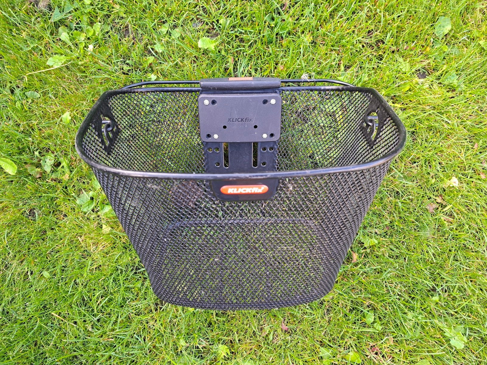 Klickfix mand clipper zwart + stuurhouder cc-100 e-bike.
0, Stuurbevestiging, Zo goed als nieuw, Fietsmand, KlickFix