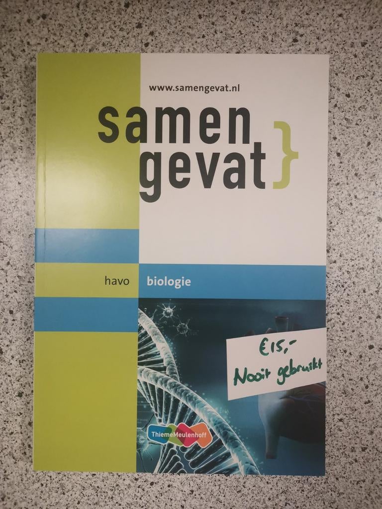 Samengevat havo biologie 9789006144130, Biologie, Ophalen of Verzenden, A.N. Leegwater; E.J. van der Schoot, HAVO