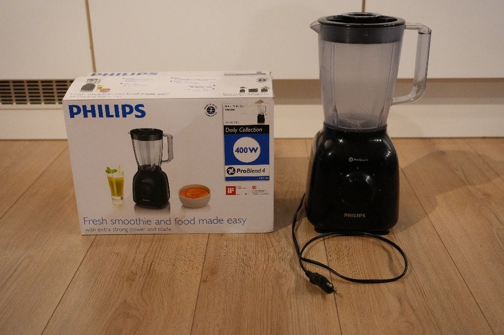 Philips Daily Collection Pro Blend 4, Minder dan 1 liter, Ophalen of Verzenden, Gebruikt, 3 snelheden of meer