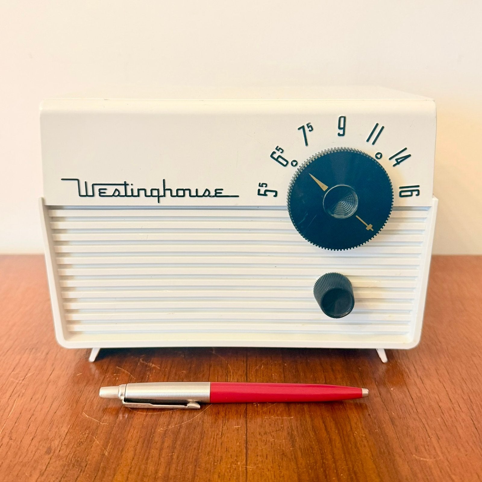 VINTAGE RADIO WESTINGHOUSE H648T4 1955 BUIZENRADIO MCM RETRÓ, Verzenden