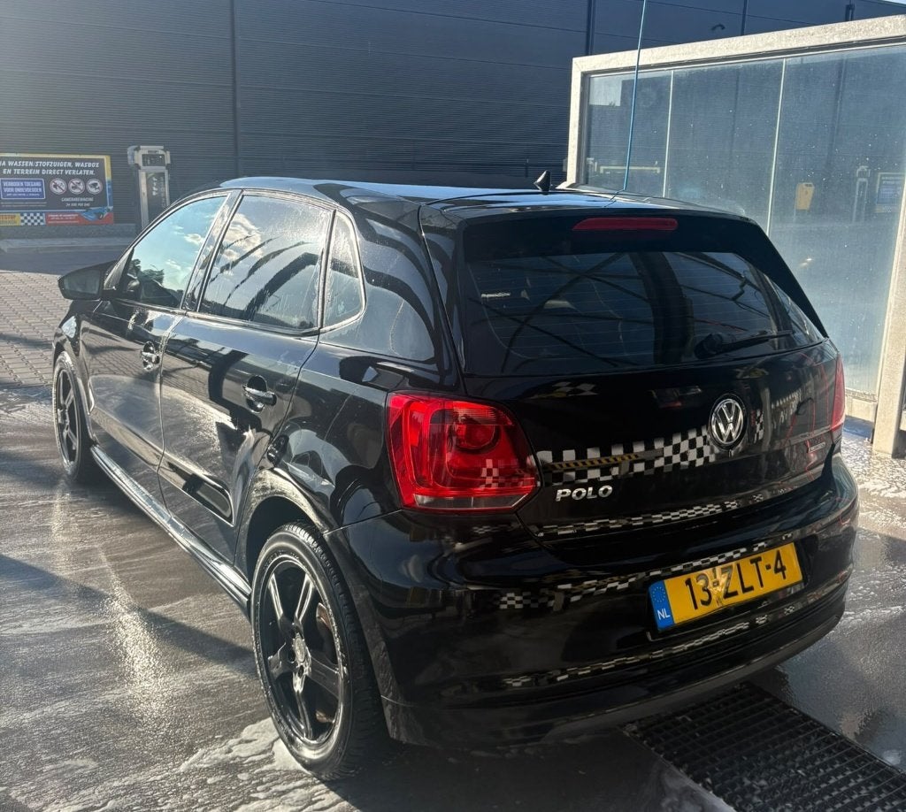 Volkswagen Polo 1.2 TDI 55KW BM 2012 Zwart, Auto's, Voorwielaandrijving, 74 pk, 1199 cc, 96 €/maand