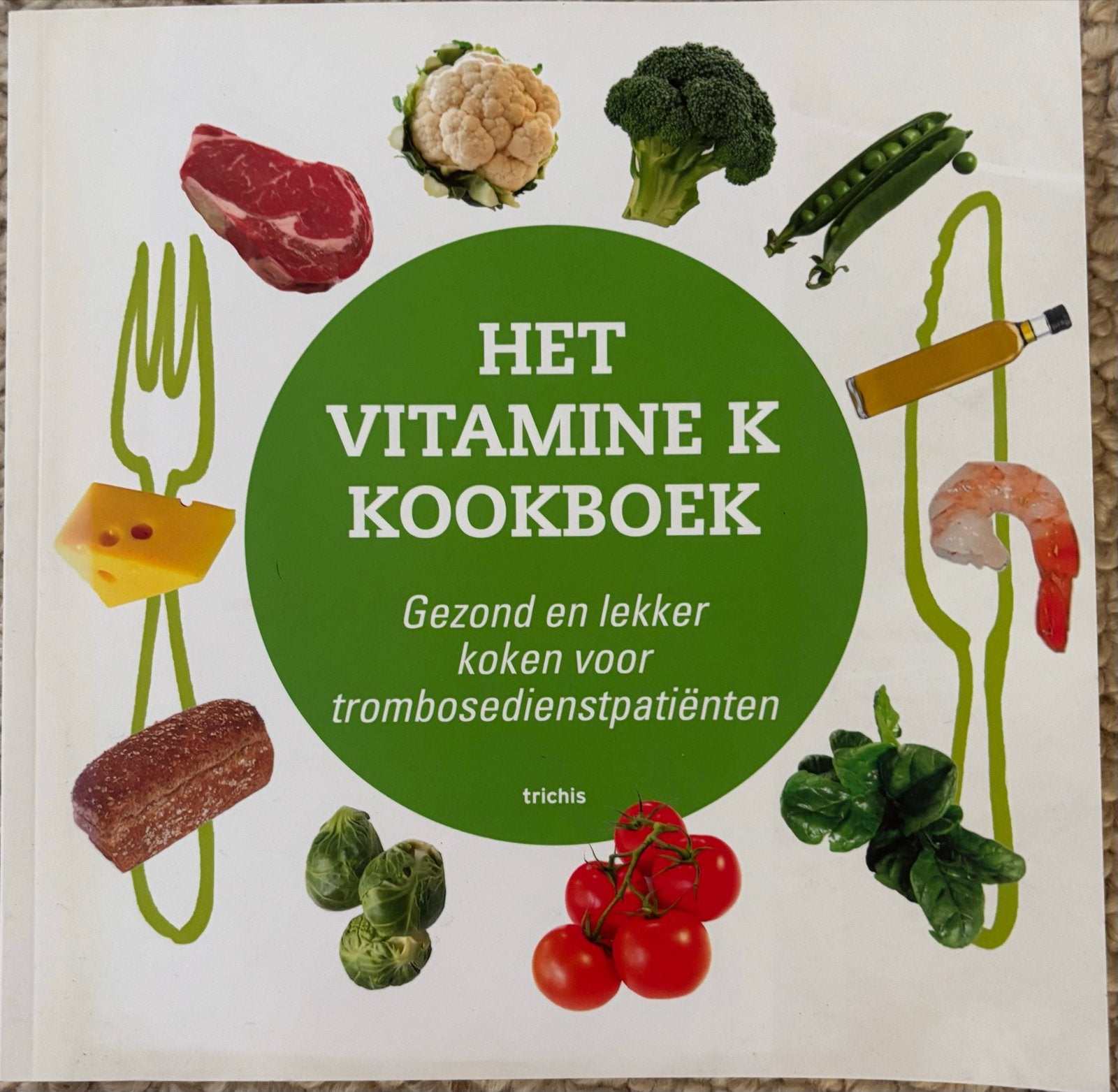 Het Vitamine K Kookboek - Gezond koken voor trombosepatiënte, Voorgerechten en Soepen, Ophalen of Verzenden, Zo goed als nieuw