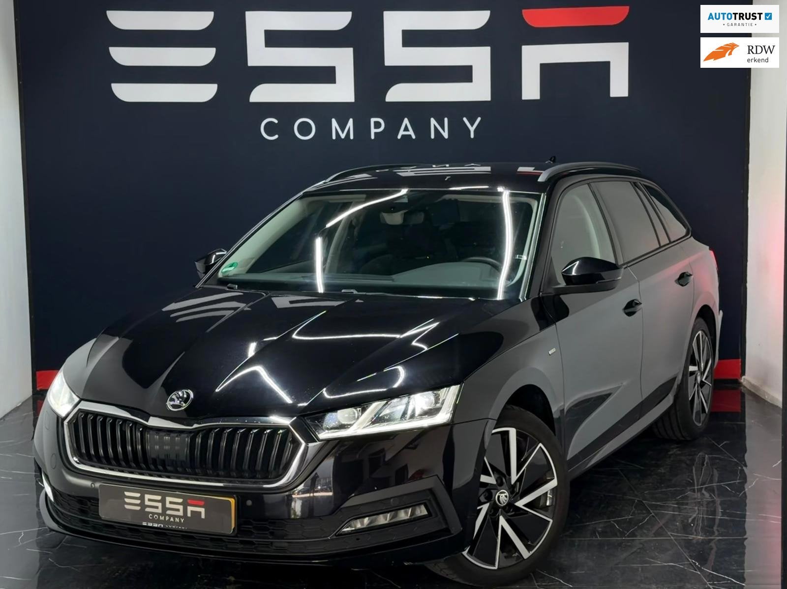 Skoda Octavia Combi 1.5 e-TSI Business KeylessGo Carplay LED, Auto's, Stof, 4 cilinders, 150 pk, 1283 kg