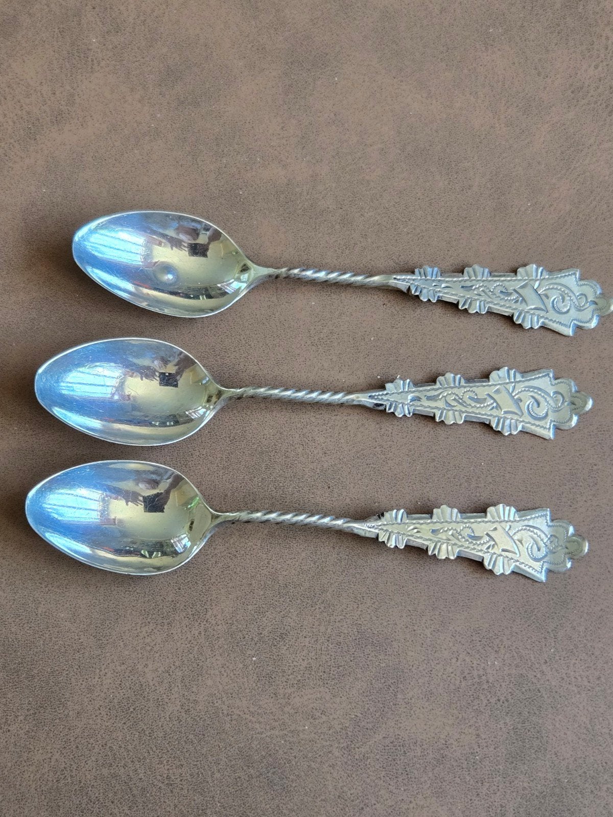 Set van 3 zilveren lepels, 11 cm, Ophalen of Verzenden