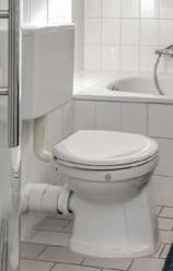 Witte WC-pot te koop, Doe-het-zelf en Verbouw, Sanitair, Ophalen, Gebruikt, Toilet
