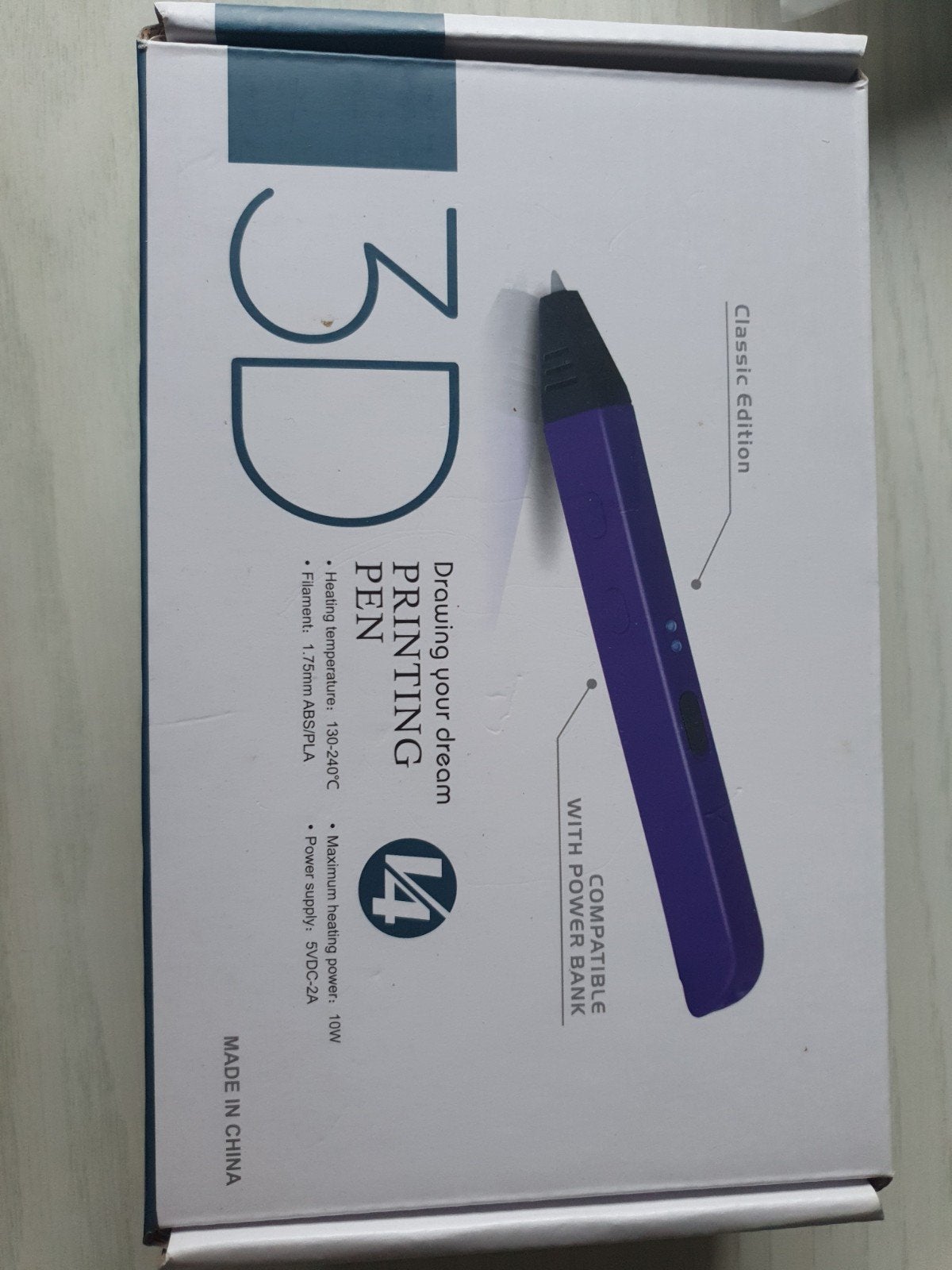 3D-Pen RP600A met filament en handleiding, Computers en Software, 3D Printers, Gebruikt, Filament, Ophalen of Verzenden