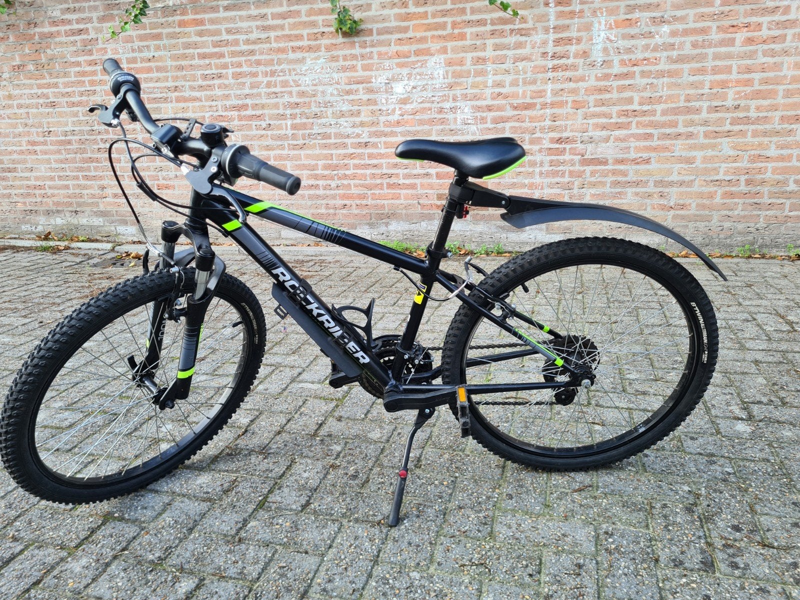 Rockrider Mountainbike-24 inch- Zo goed als nieuw, Fietsen en Brommers, Hardtail, Velgrem, 45 tot 49 cm, Zo goed als nieuw