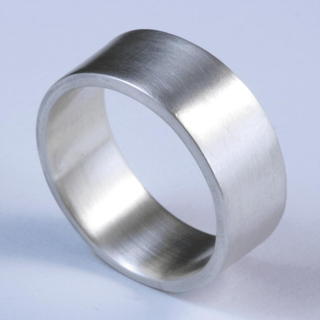 Herenring / Heren Ring - Diameter: 21,5 mm, 20 of groter, IJzer of Staal, Heer, Nieuw