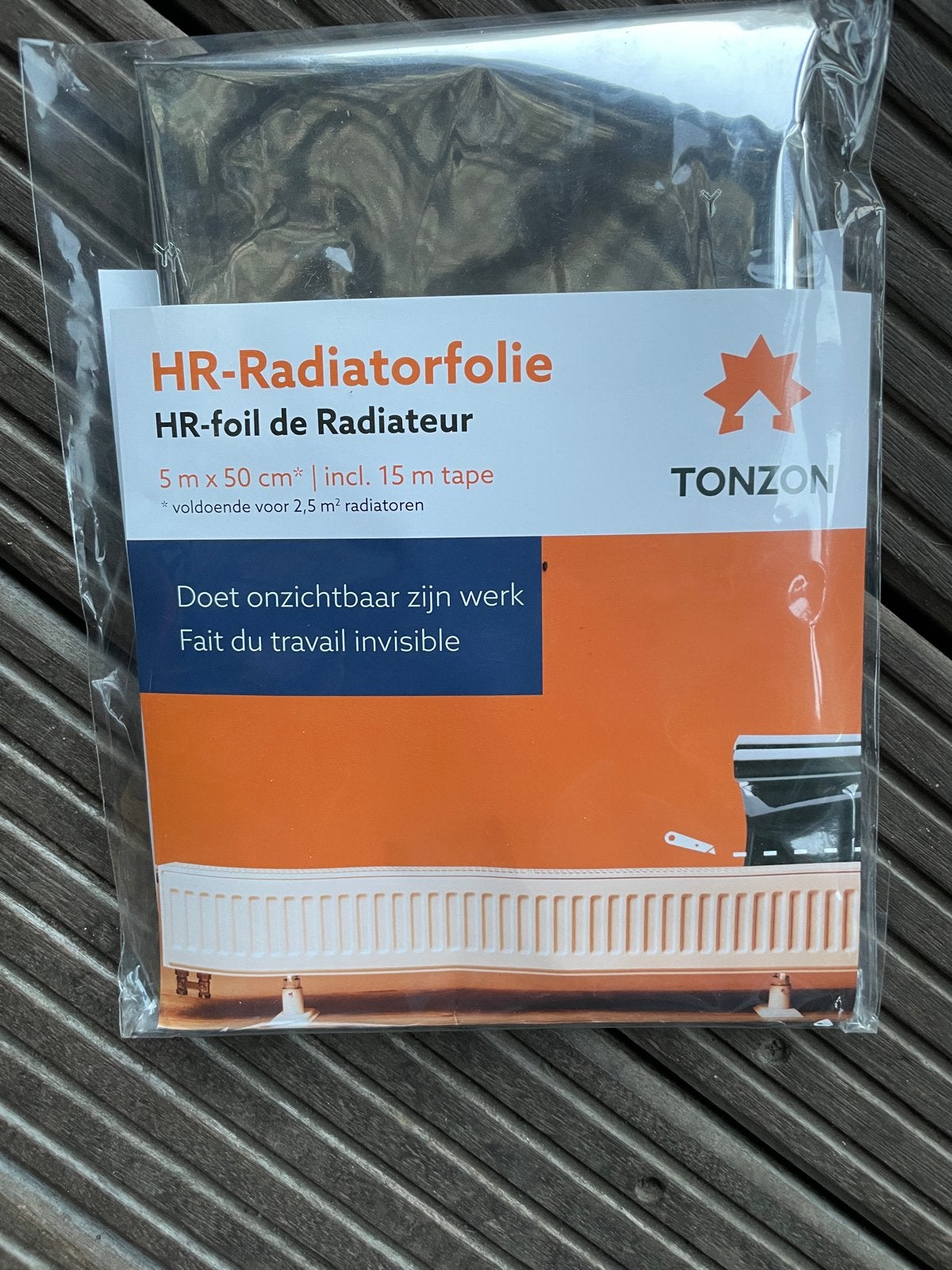 Tonzon radiatorfolie, Ophalen of Verzenden, Nieuw