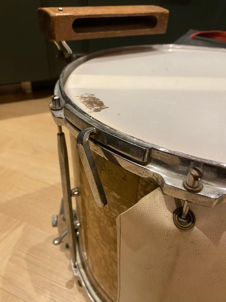 V.D.G. Van der Glas vintage marching snaredrum 14”, Ophalen of Verzenden, Gebruikt, Overige merken