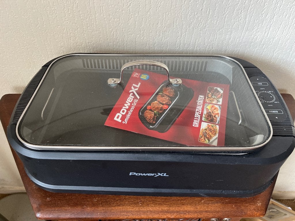 Smokeless Grill, Witgoed en Apparatuur, Grillplaten, Ophalen, Nieuw, Tafelgrill
