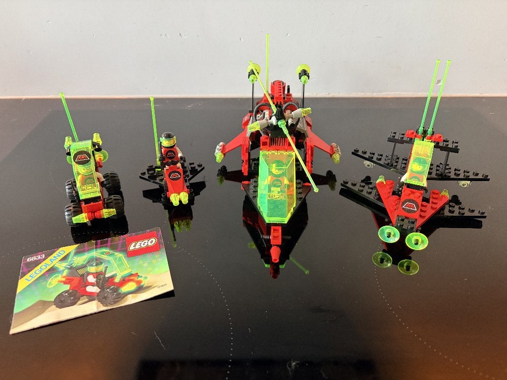 Lego Space M-Tron sets 6833, 6877, 6923, 6811, Gebruikt, Compleet, Lego, Ophalen of Verzenden