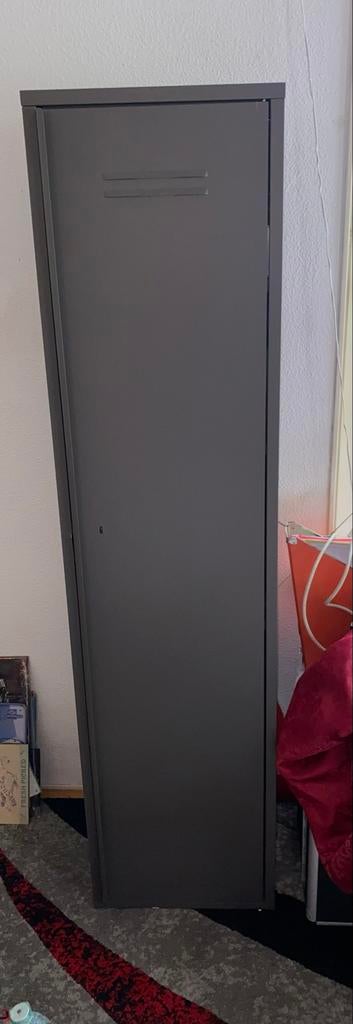 Metalen IKEA Ivar lockerkast met slot en 3 schappen, Ophalen, Gebruikt