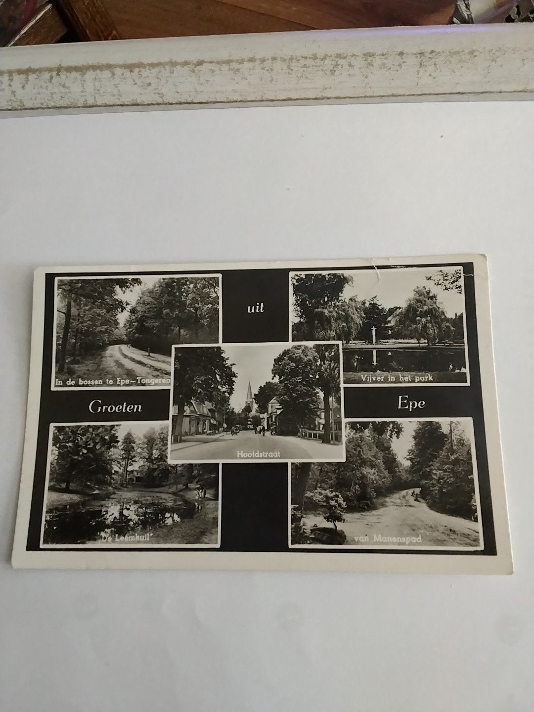 Oude ansichtkaart Epe - Groeten uit Epe, Ophalen of Verzenden, 1920 tot 1940, Gelopen, Gelderland