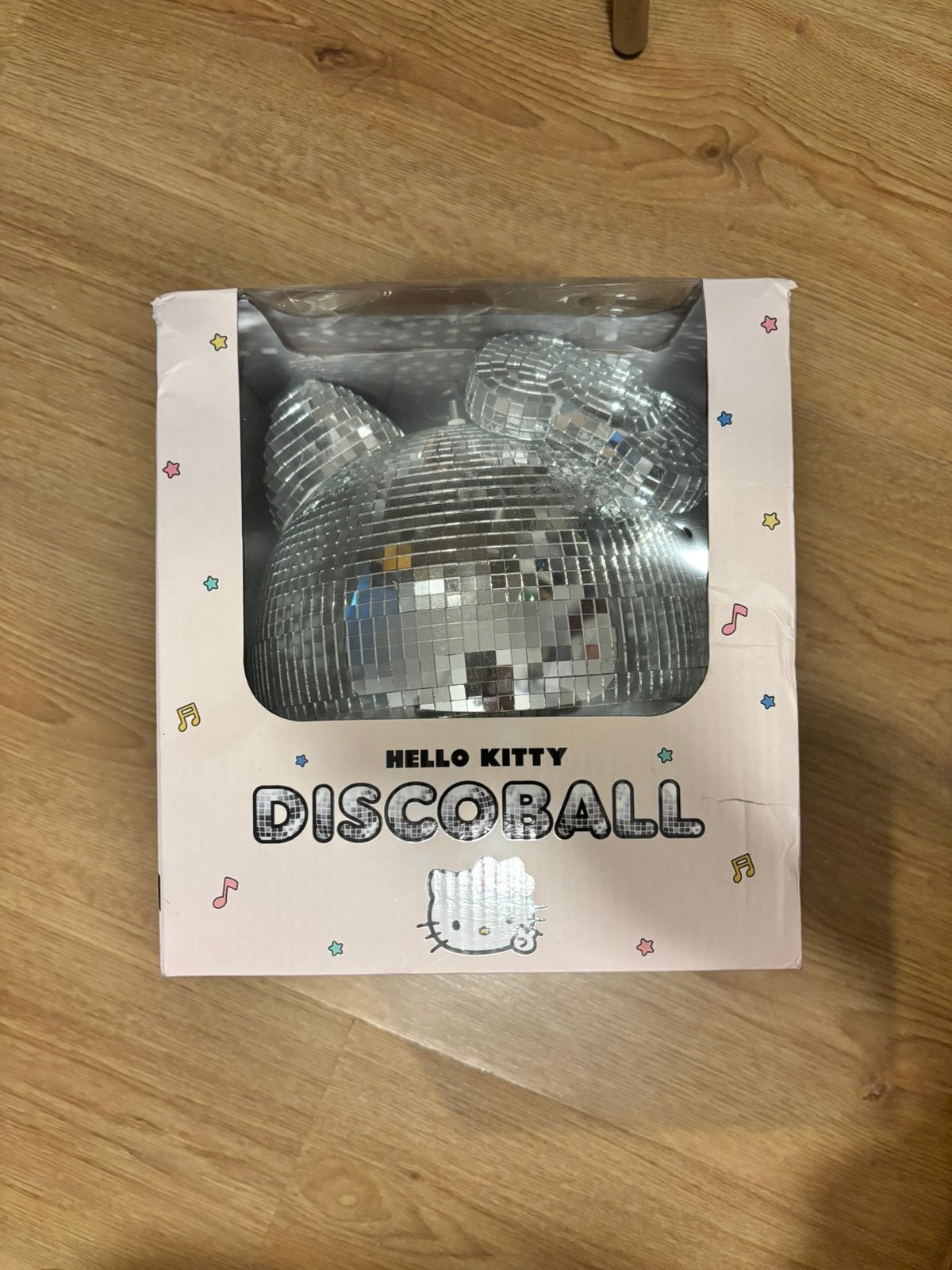hello kitty discobal glitter, Zilver, Ophalen of Verzenden, Nieuw