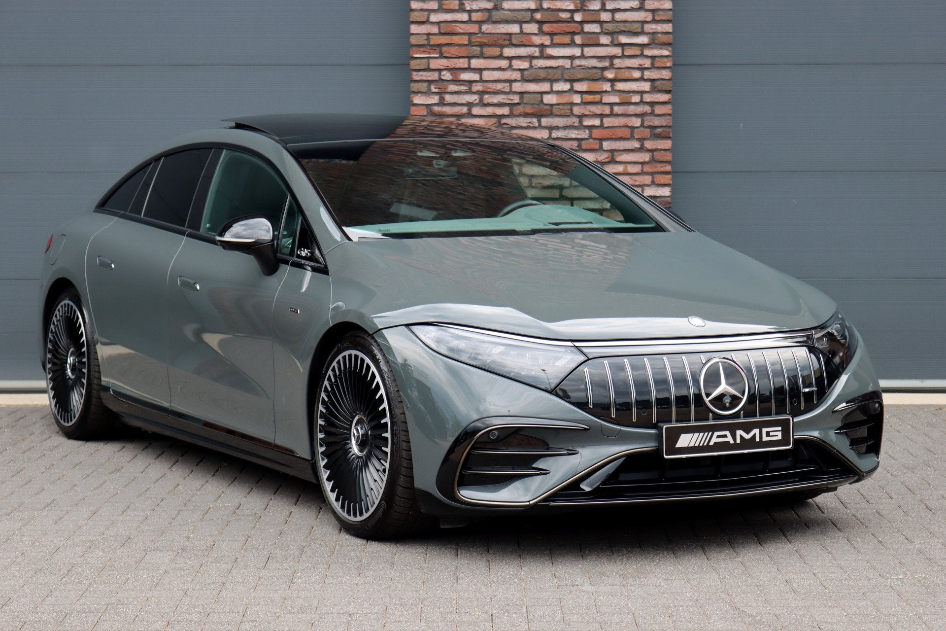 Mercedes-Benz EQS AMG 53 4MATIC+ 108 kWh | Manufaktur | Kera, Auto's, Dealer onderhouden, Achterwielaandrijving, Gebruikt, Zwart