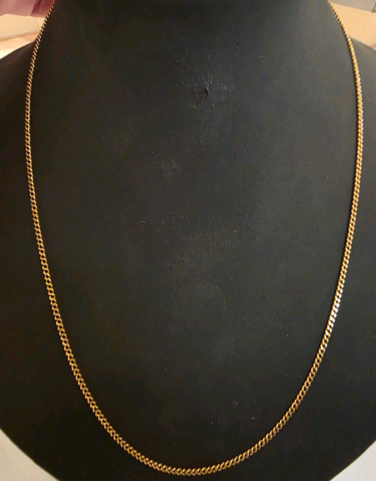 14 karaats gouden gourmet schakel ketting 60cm geelgoud, Verstelbaar, Ophalen of Verzenden, Zo goed als nieuw, Goud