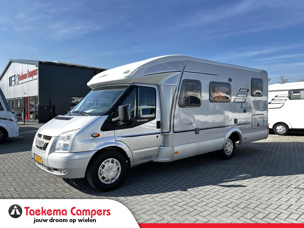 Hymer Tramp CL Dwarsbed/Xl-garage/6.99M/Airco/4-zitplaatsen, Caravans en Kamperen, Campers, Ford, Bedrijf, Tot en met 3, Hymer