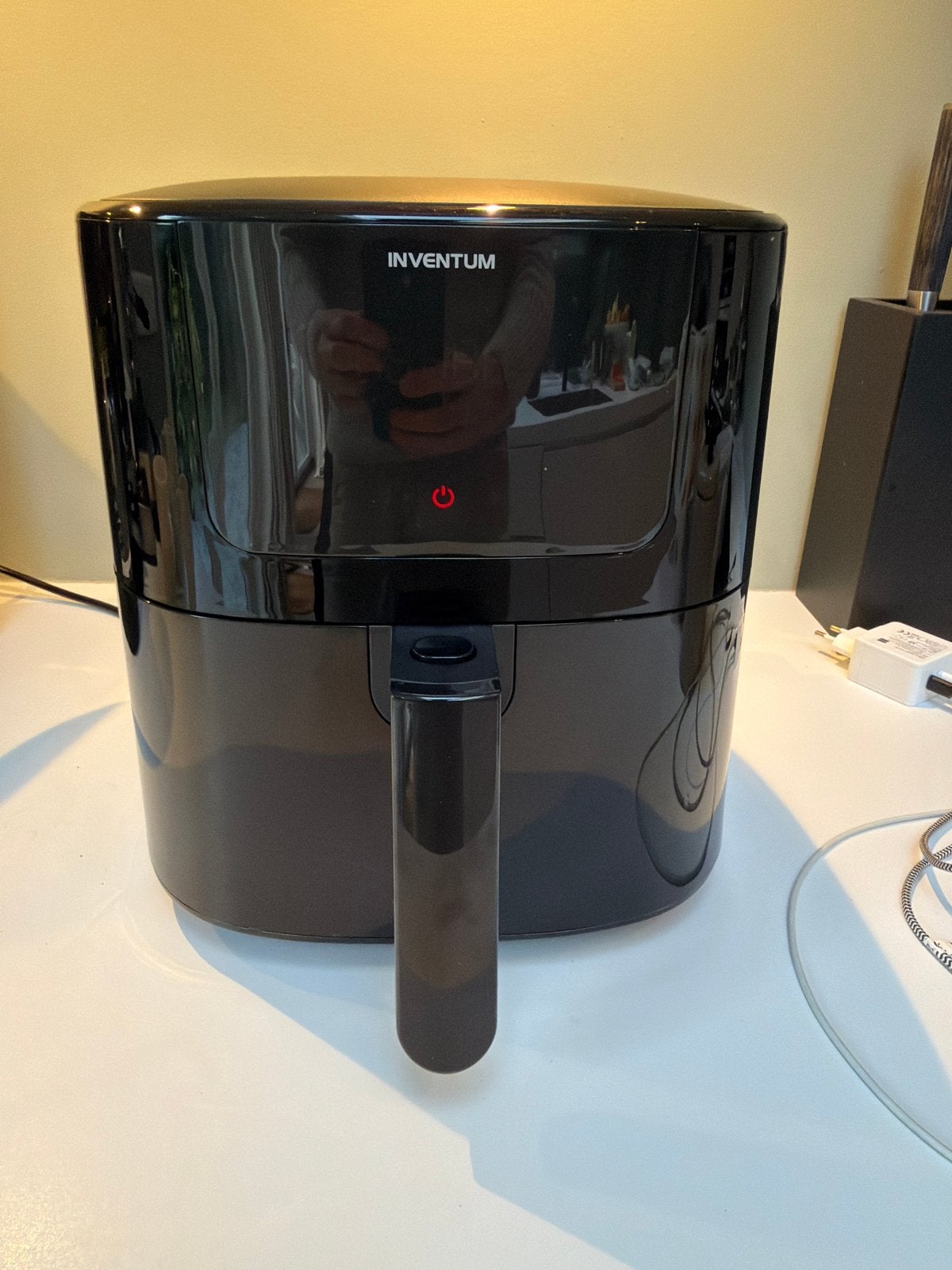 Inventum Airfryer GF501HLDB - Zo goed als nieuw, Ophalen, Zo goed als nieuw, Airfryer, 1000 t/m 1499 gram