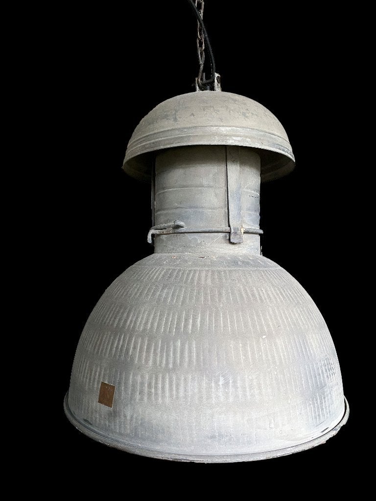 Hanglamp Warehouse L: Rustiek Grijs - Sturdy HK living Lamp, Ophalen, Gebruikt, Metaal, Retro Industrial