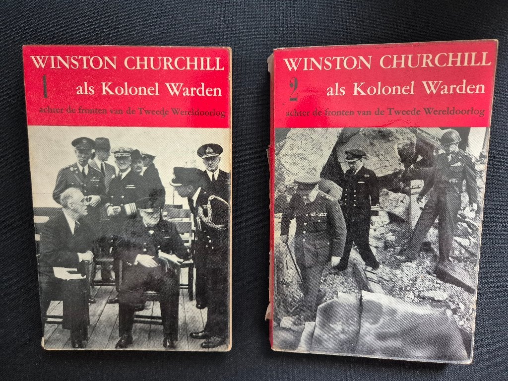 Winston Churchill - als Kolonel Warden, Ophalen of Verzenden, Landmacht, Zie beschrijving, Tweede Wereldoorlog