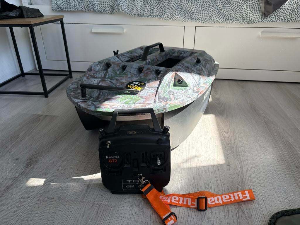 Nanotec GT2 Voerboot met Vexilar Fishfinder en GPS, Watersport en Boten, Ophalen, Zo goed als nieuw, Overige typen