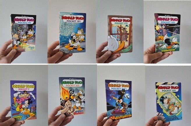 Donald Duck pockets uit 2010/2011/2012, Meerdere stripboeken, Ophalen of Verzenden, Gelezen