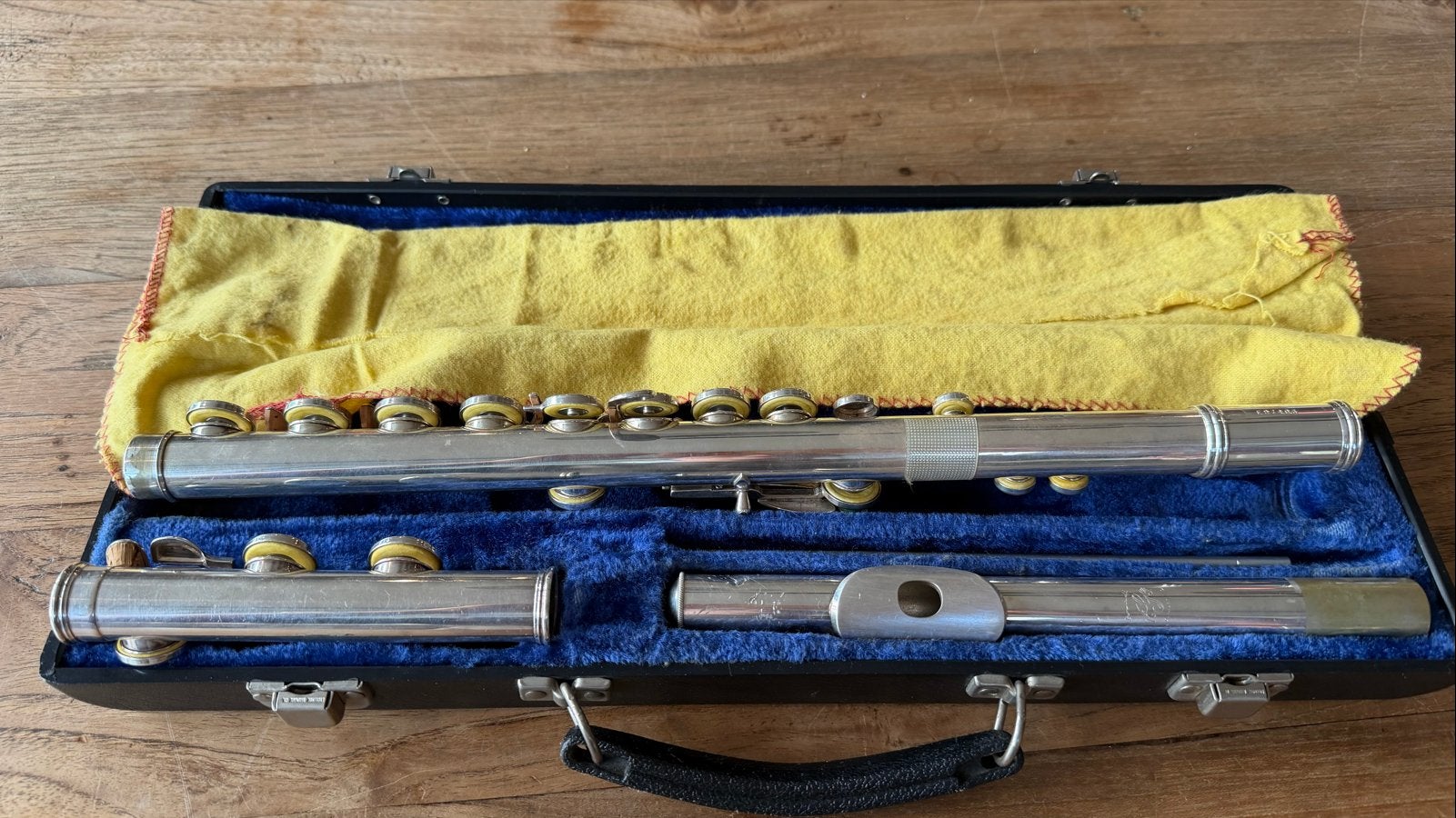 Gemeinhardt Dwarsfluit met Koffer - Gebruikt, Muziek en Instrumenten, Ophalen of Verzenden, Gebruikt, Dwarsfluit, Met koffer of tas