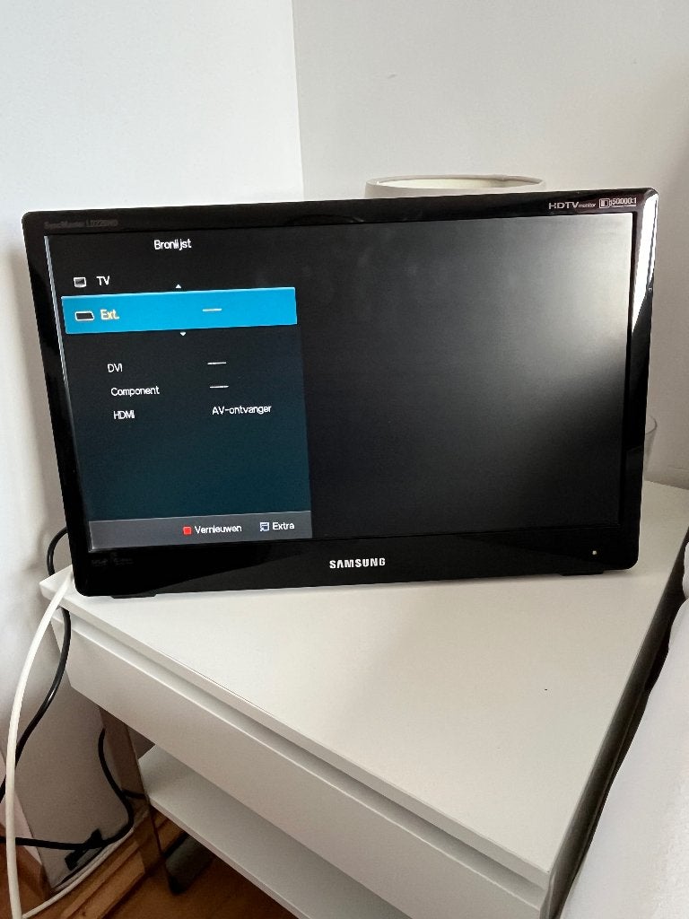 Samsung Syncmaster LD220HD TV Monitor - 51,5 cm breed, Audio, Tv en Foto, Ophalen, Gebruikt, 50 Hz, Samsung