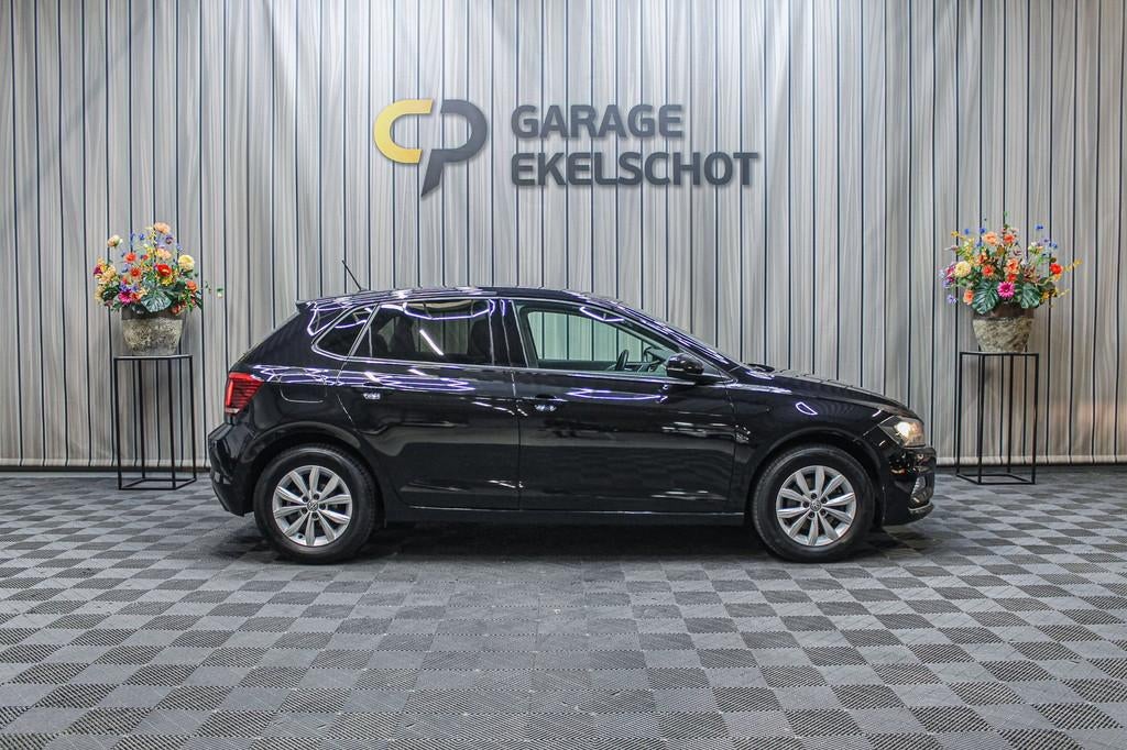 Volkswagen POLO 1.0 TSI Comfortline|ACC|Carplay|Stoelverw|PD, Auto's, Voorwielaandrijving, Stof, Gebruikt, Zwart