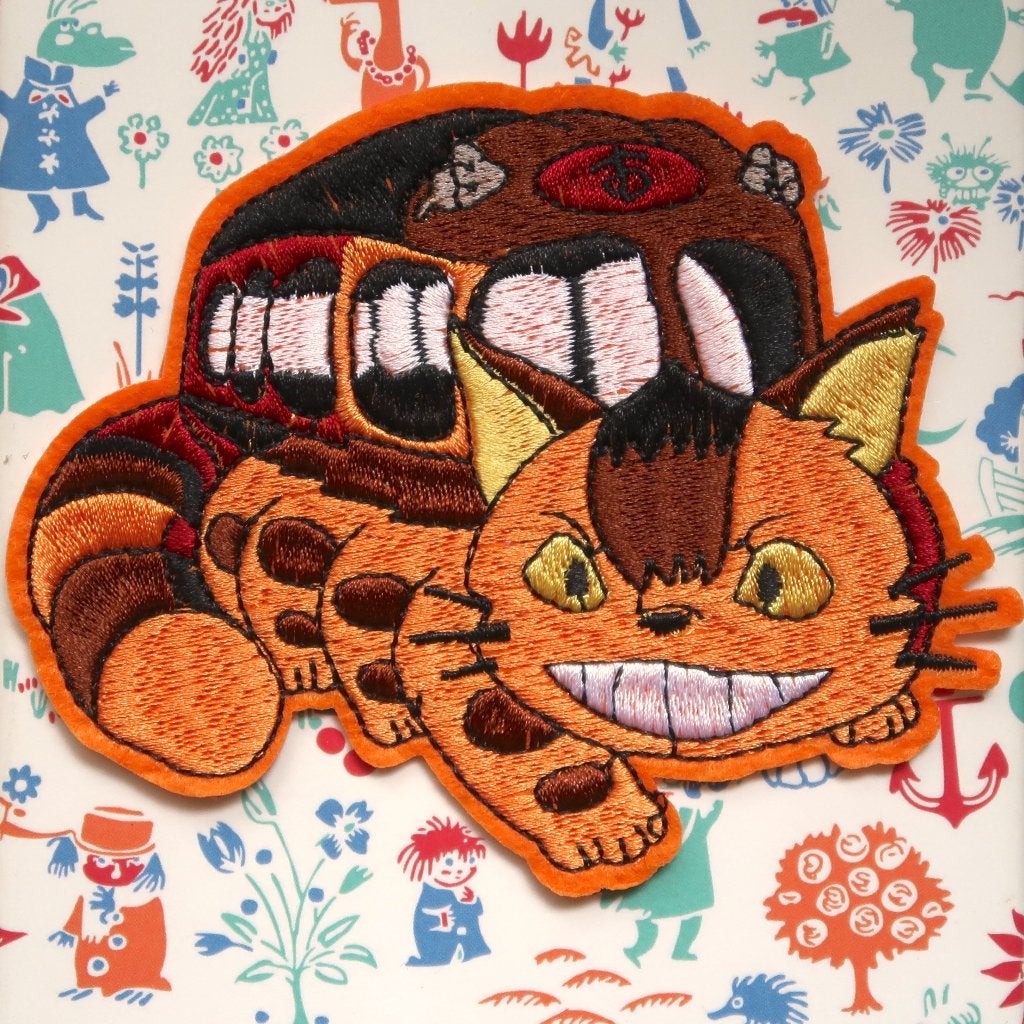 Catbus van Totoro opstrijkplaatje badge patch applicatie, Hobby en Vrije tijd, Verzenden, Nieuw, Overige applicaties