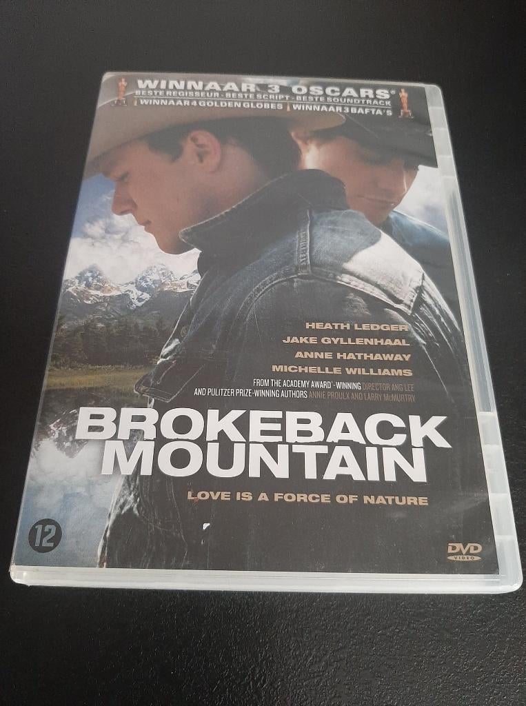Brokeback mountain, Heath Ledger, Jake Gyllenhaal!, Vanaf 16 jaar, Ophalen of Verzenden, Gebruikt