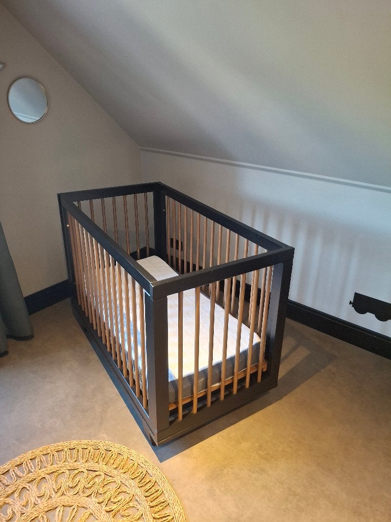 Ledikant Coming Kids Harper incl matras Himlavalv, Kinderen en Baby's, Babywiegjes en Ledikanten, Ophalen, Gebruikt, Ledikant