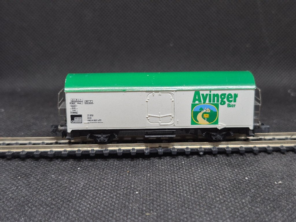 Arnold 4578 - koelwagen ´Ayinger Bier´ (15621), Hobby en Vrije tijd, Modeltreinen | N-Spoor, Arnold, Gebruikt, Gelijkstroom, Wagon