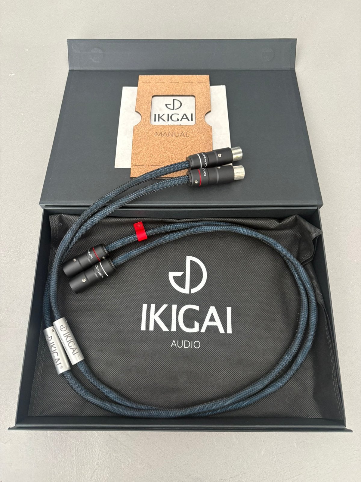 IKIGAI Audio SUGURE XLR - 0.75m, Ophalen of Verzenden, Zo goed als nieuw, Minder dan 2 meter, Interlink-kabel