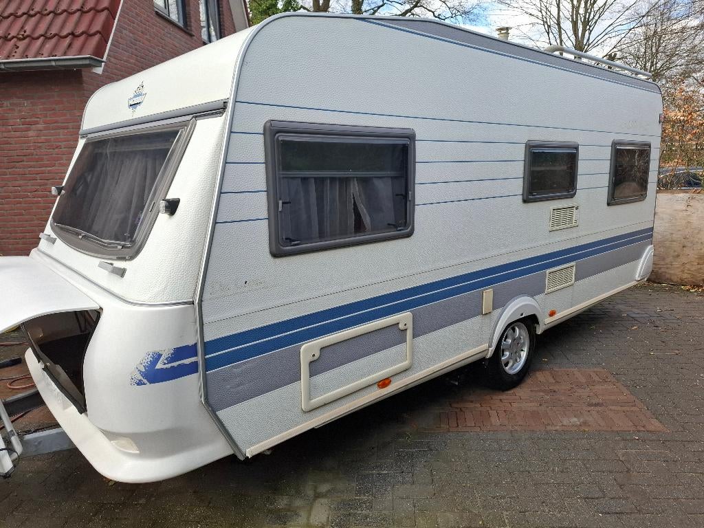 Hobby caravan 495, Caravans en Kamperen, Caravans, Rondzit, Hobby, Particulier, 4 tot 5 meter