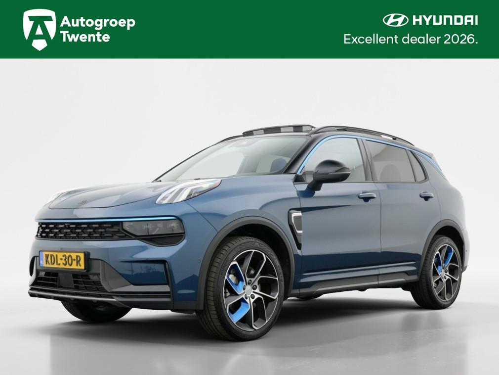 Lynk & Co 01 1.5 | Panoramadak | Slechts 13.662 km!, Stof, Blauw, Plug-in hybride, Bedrijf