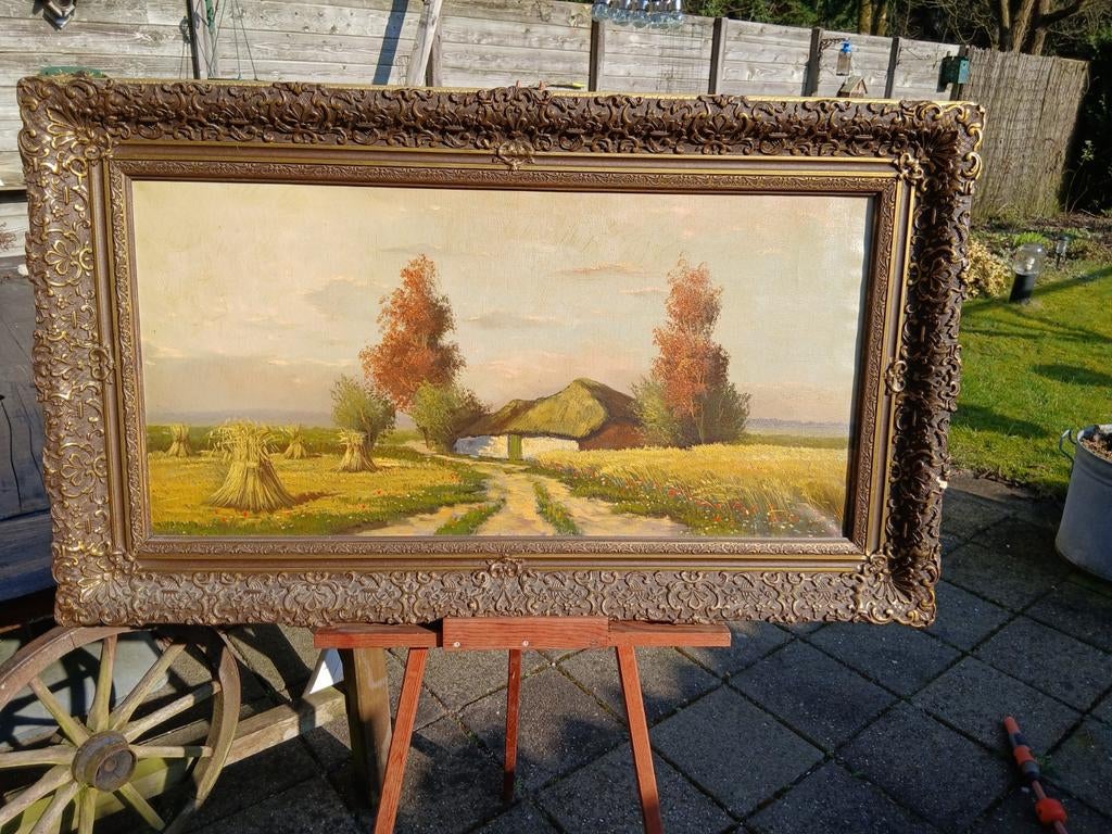 Schilderij, Antiek en Kunst, Kunst | Schilderijen | Klassiek, Ophalen of Verzenden