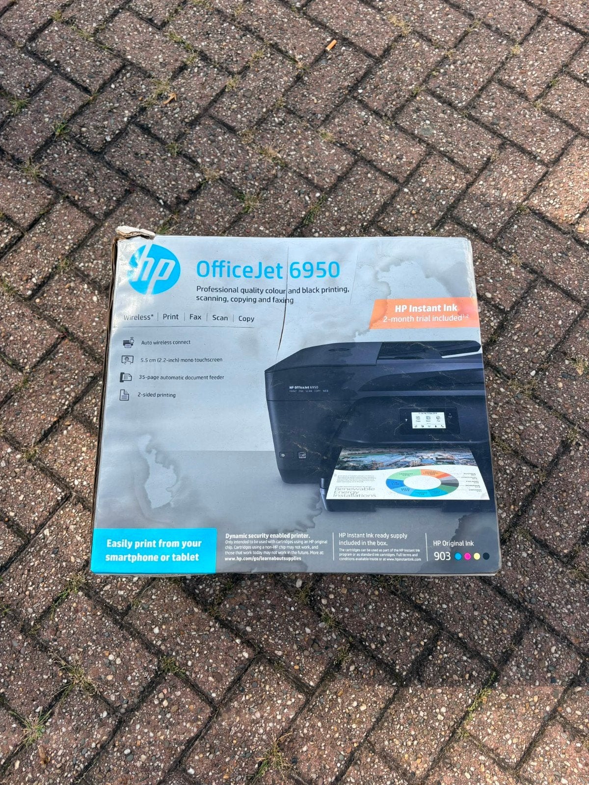 HP OfficeJet 6950 All-in-One Printer - Draadloos & Kleur, Gebruikt, Inkjetprinter, All-in-one, Draadloos