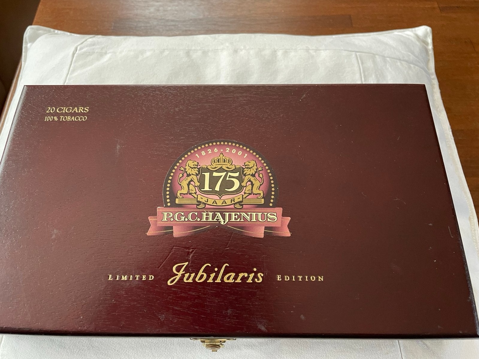 Sigarenkistje Hajenius 175 jaar, Ophalen of Verzenden, Gebruikt, Overige typen