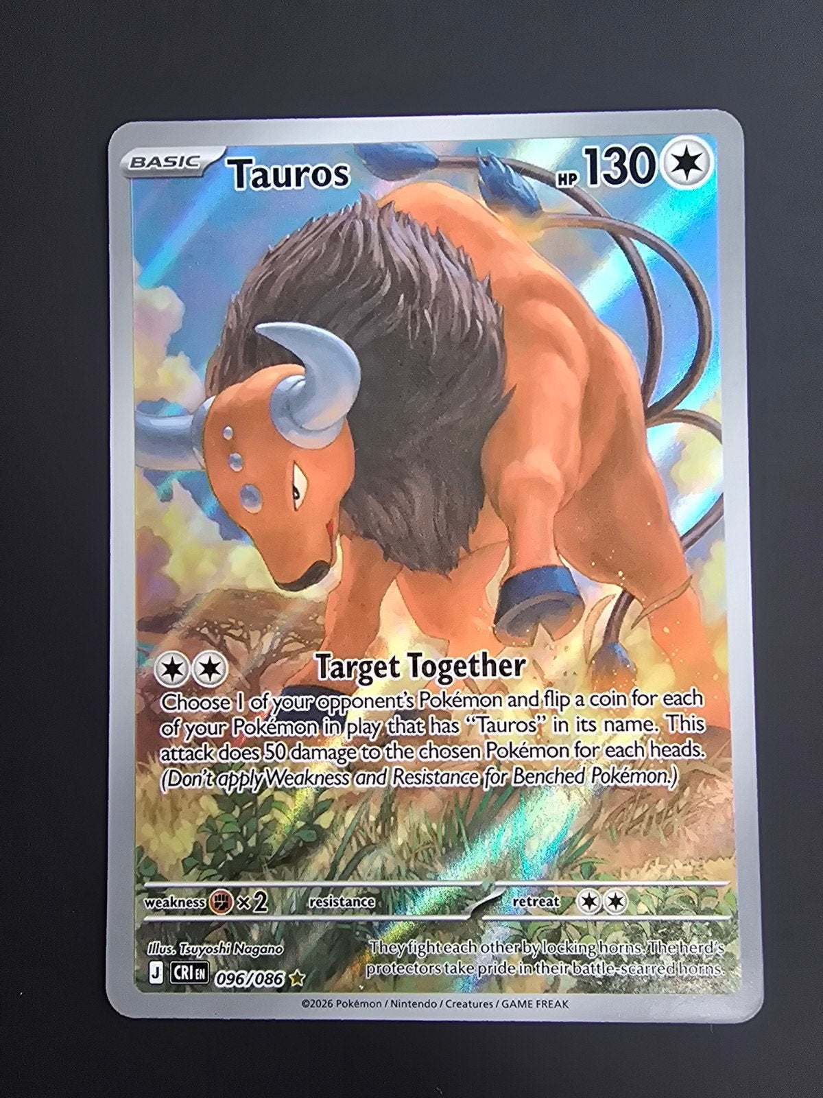 Tauros CRI 096/086, Hobby en Vrije tijd, Ophalen of Verzenden, Zo goed als nieuw