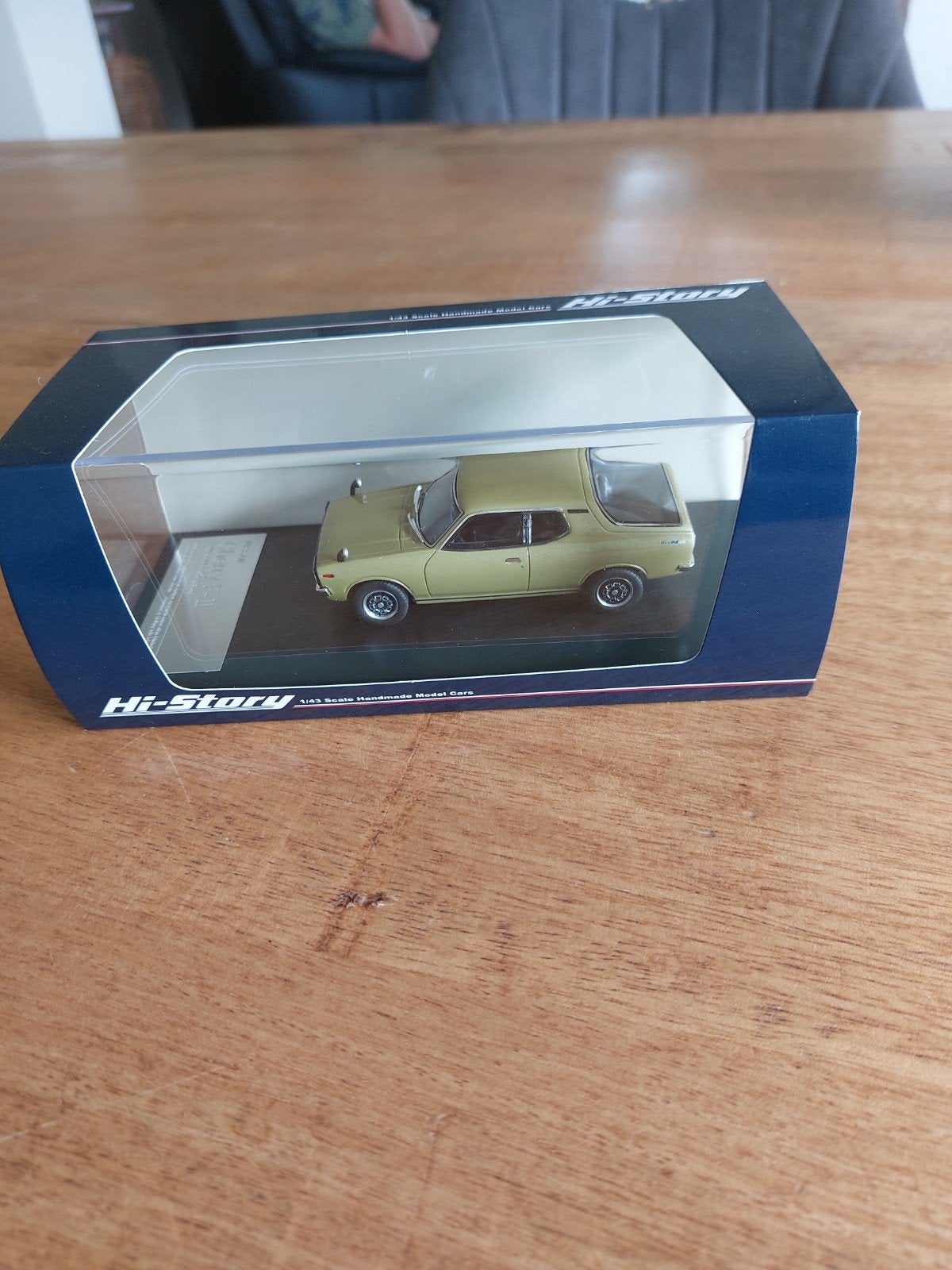MODELAUTO 1-43 HI-STORY DATSUN NISSAN CHERRY FII COUPE 1974, Ophalen of Verzenden, Auto, Overige merken