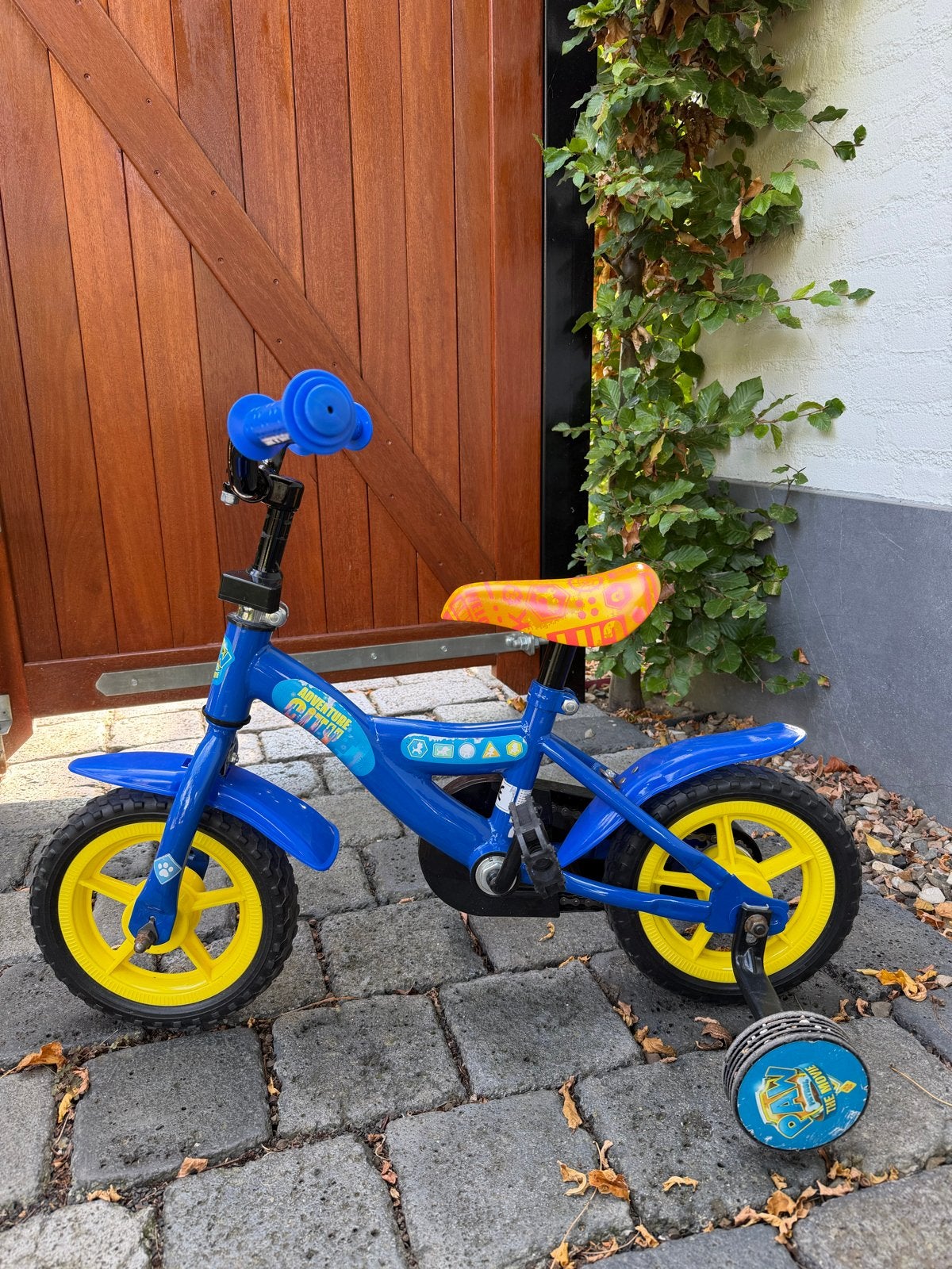 Paw Patrol kinderfiets 12 inch met zijwieltjes