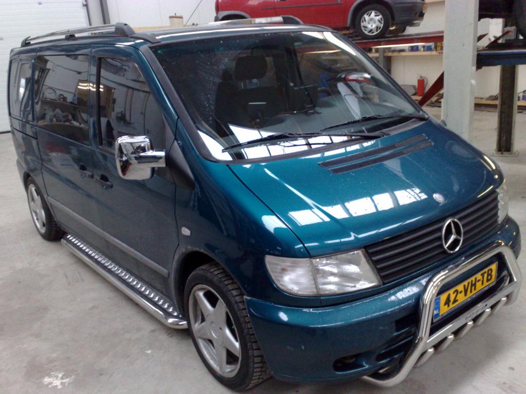 #AANBIEDING Sidebars met Alum.plaat Mercedes Vito W638, Auto diversen, Tuning en Styling, Niet ingevuld, Niet ingevuld, Niet ingevuld