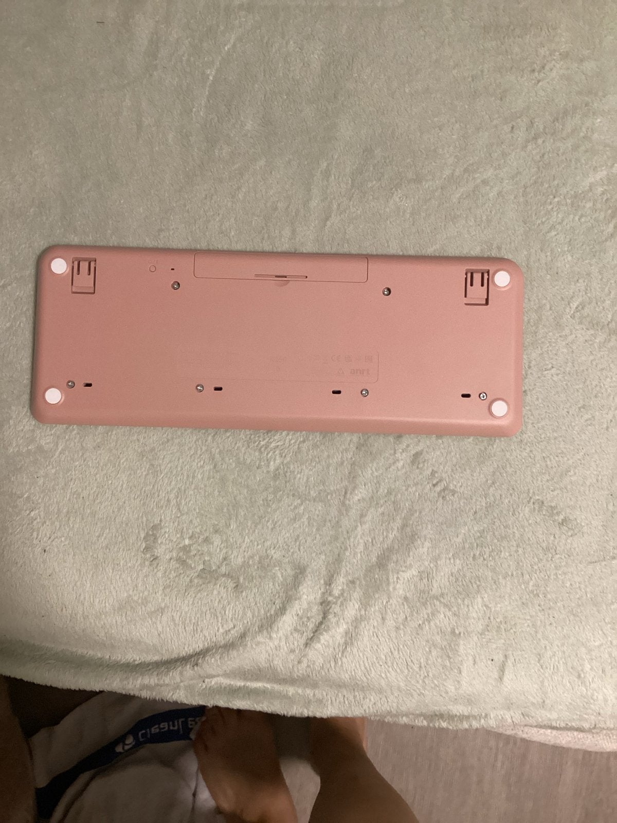 Logitech K380 draadloos toetsenbord - Roze, Verzenden, Multi-device, Zo goed als nieuw, Draadloos