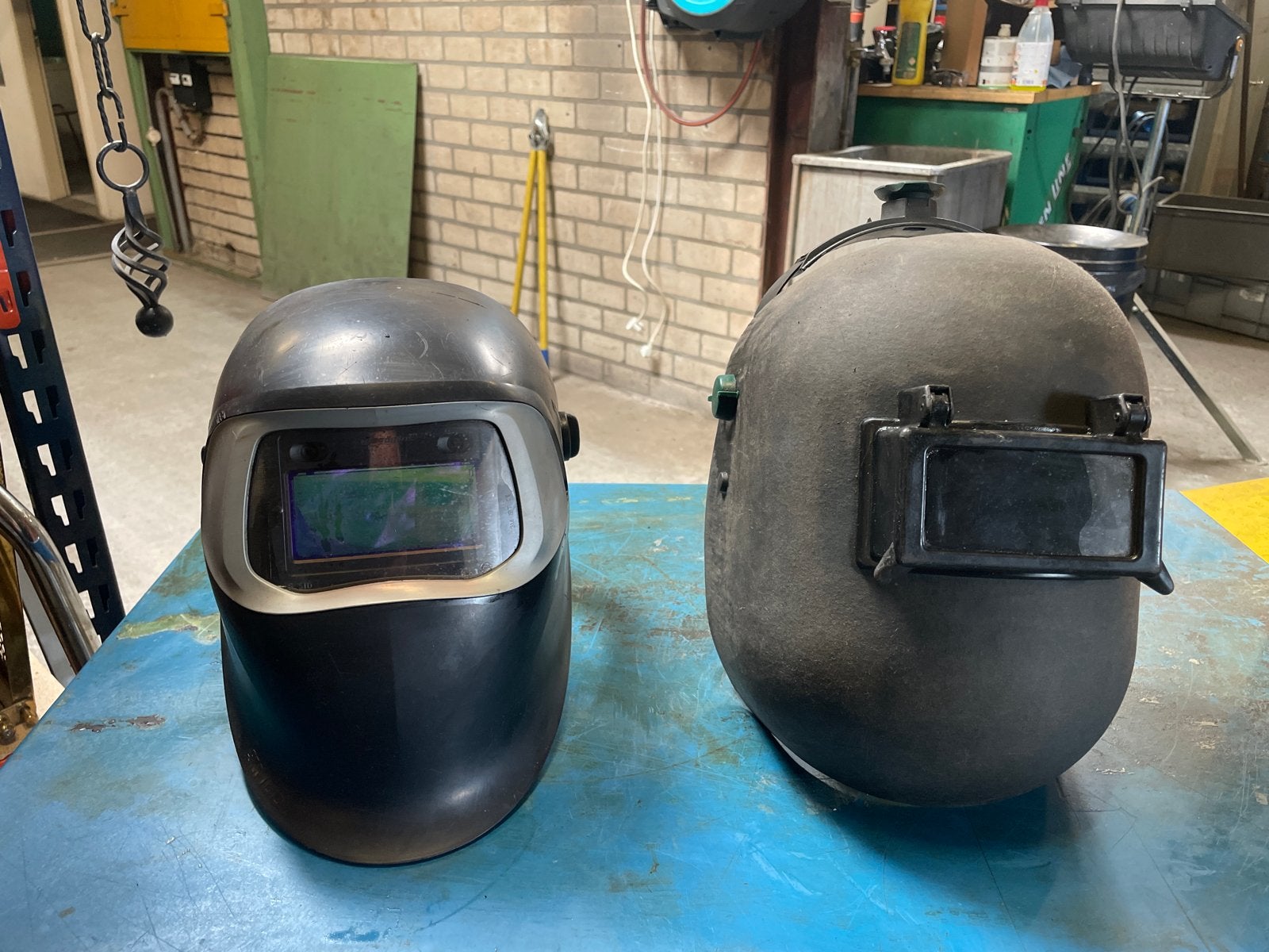 3M Speedglas 100 lashelm en standaard lashelm, Doe-het-zelf en Verbouw, Lasfilter, Ophalen, Gebruikt