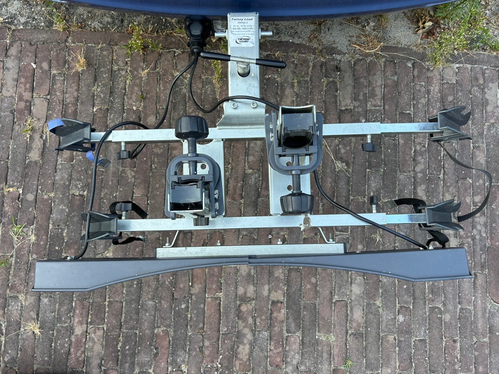 Twinny load swing C trekhaak, Ophalen, 2 fietsen, Zo goed als nieuw, Trekhaakdrager