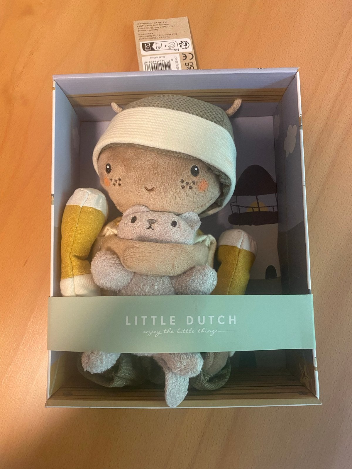 Nieuw Little Dutch Knuffelpop Jake met knuffelbeertje, Overige karakters, Little Dutch, Overige typen, Nieuw